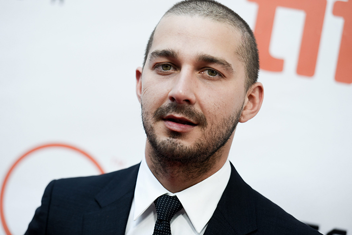 Actor Shia LaBeouf attends a premiere for "Man Down" on day 6 of the Toronto International Film Festival at Roy Thomson Hall on Tuesday, Sept. 15, 2015.