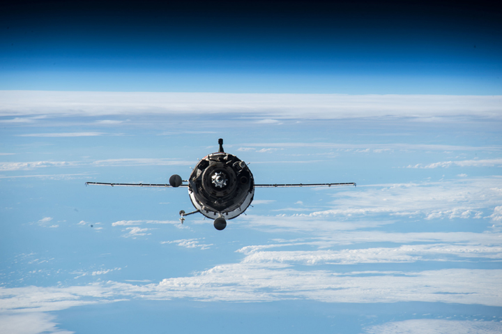 Three International Space Station crew members are set to return aboard the Soyuz TMA-16M spacecraft, which has been docked to the station since March.