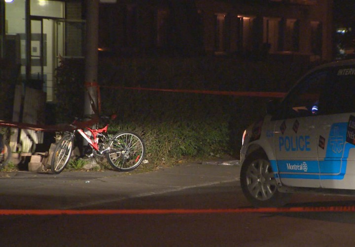 A man was stabbed on Gold Street in Ville Saint-Laurent, Tuesday, September 8, 2015.