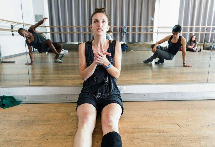 In this Sept. 5, 2015 photo provided by the John D. and Catherine T. MacArthur Foundation, tap dancer and composer Michelle Dorrance poses for a photo in New York. Dorrance was named Tuesday, Sept. 29, 2015, as one of 24 winners of this year's MacArthur Foundation "genius grants." .