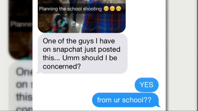 Arizona teen arrested for school shooting threat on Snapchat - image