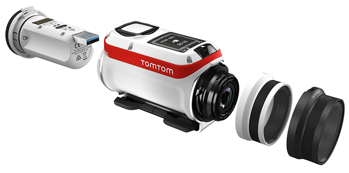Echt Faial Punt The TomTom Bandit action cam picks your best video moments while you shoot  | Globalnews.ca