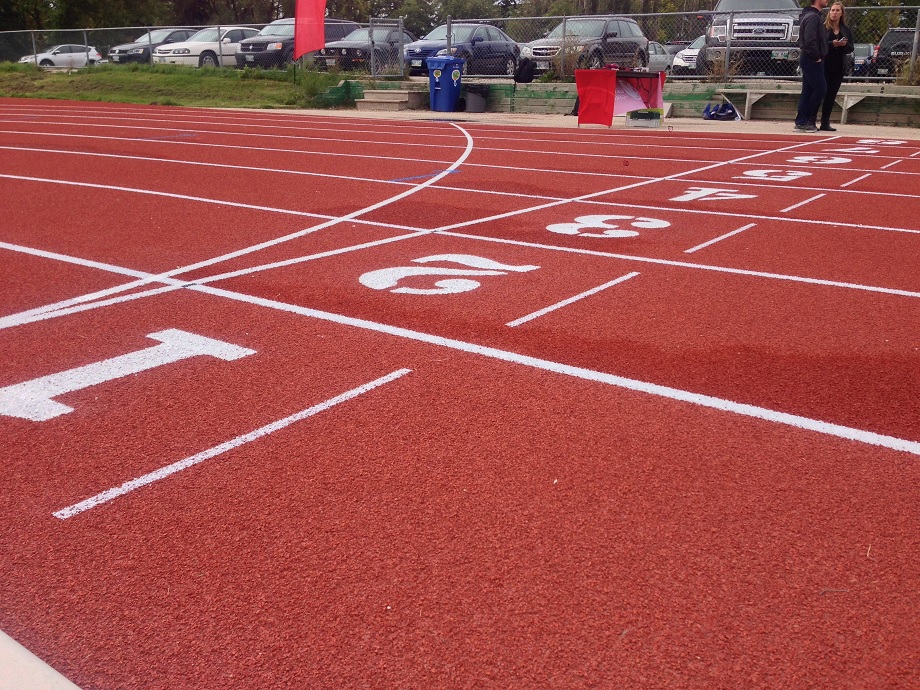 The track at the University of Manitoba got a facelift in preparation for the 2017 Canada Summer Games.