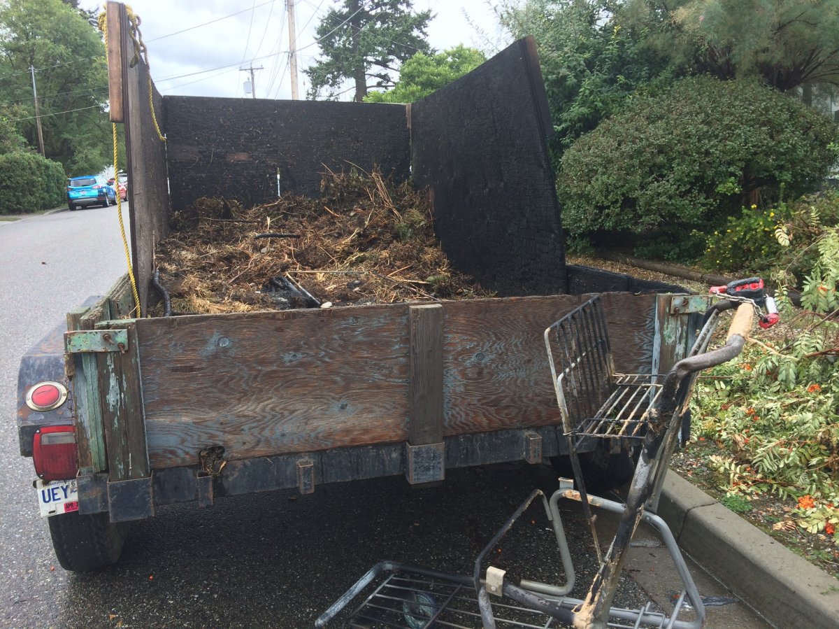 Trailer torched in Vernon in suspicious incident - image