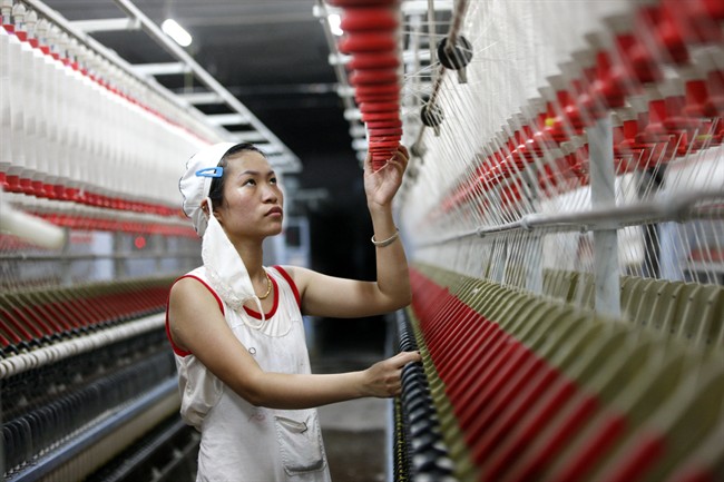 Chinese manufacturing is showing signs of further weakness as two factory indexes released Tuesday, Sept. 1, fell to multiyear lows, intensifying fears that the world’s No. 2 economy is losing more momentum. CHINA OUT.