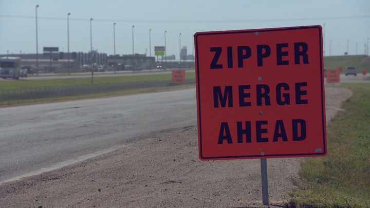 Winnipeg's zipper merge project was launched in 2015. However, a new report shows the the addition of zipper merge signs in construction locations has been ineffective in changing driving behaviour.
