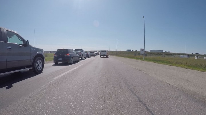Saskatoon motorists still having trouble grasping the zipper merge - image