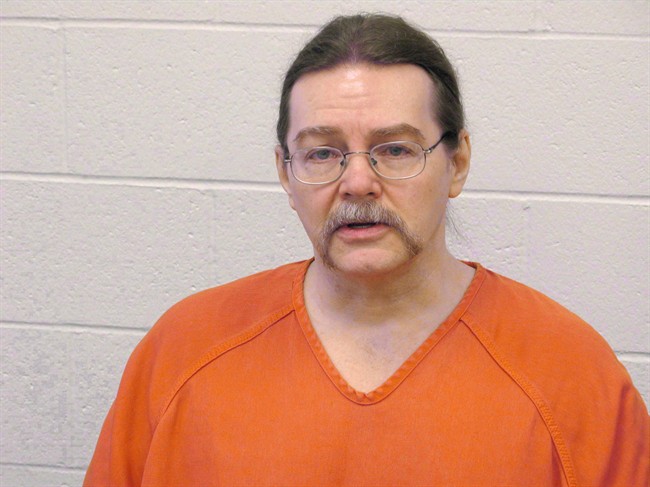 Ronald Smith is shown on Wednesday, Feb. 22, 2012, at Montana State Prison in Deer Lodge. A U.S. judge has rejected a request from the state of Montana to change its execution protocol for prisoners on death row. 