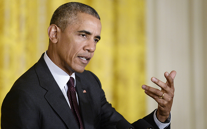 United States President Barack Obama
Barack Obama speaks in Washington D.C. on Oct 16, 2015.