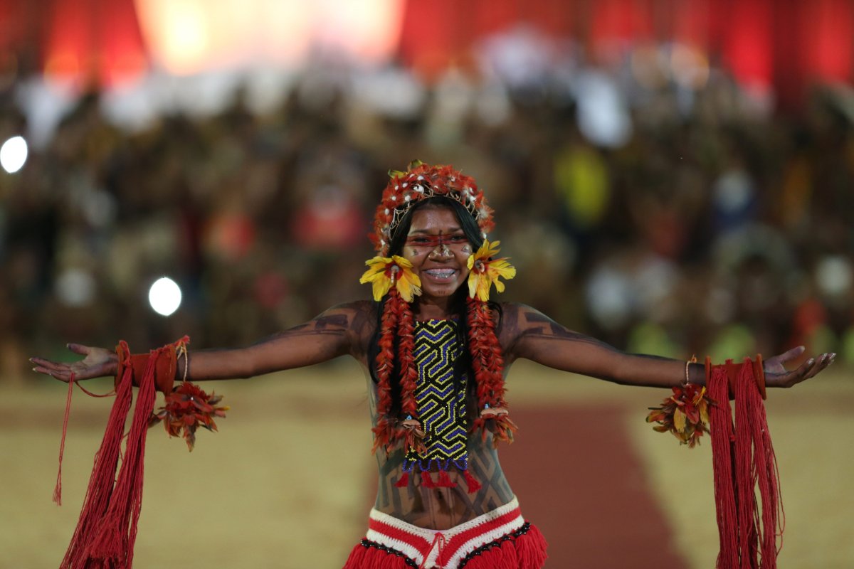 World Indigenous Games Bring Fashion To Brazil’s Interior National Globalnews Ca
