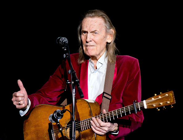 Singer / Songwriter Gordon Lightfoot performs on stage at Route 66 Casinos Legends Theater on February 28, 2015 in Albuquerque, New Mexico. (Photo by Steve Snowden/Getty Images).