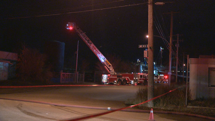 Damage estimated at $500,000 by investigators after an industrial fire Tuesday evening in Saskatoon.