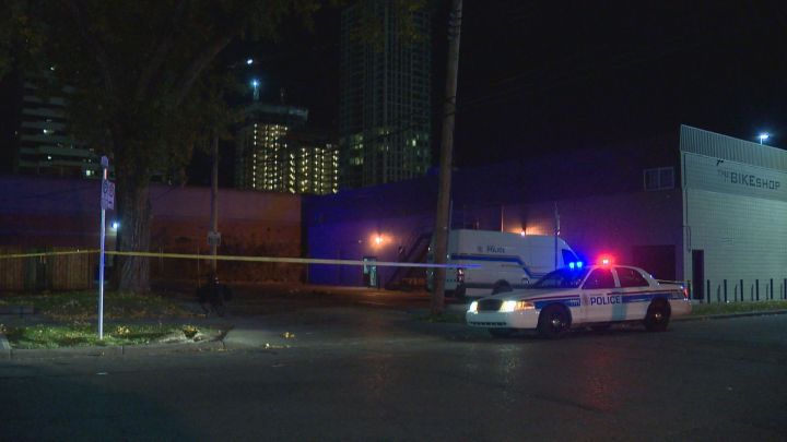 Beltline alley fight Calgary