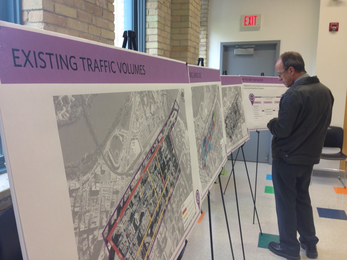 An open house showcased future plans for making active transportation more accessible downtown.