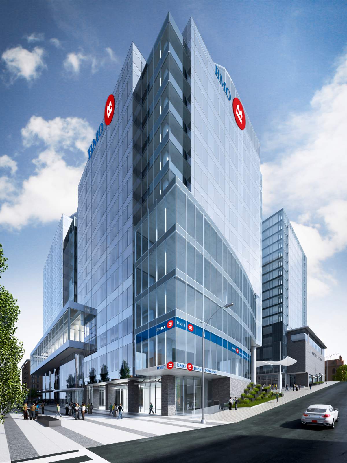 This is what BMO Tower will look like at the Nova Centre.