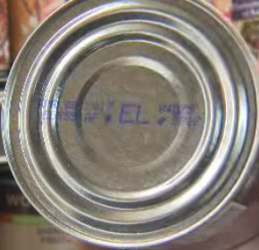Sandberg advises not to purchase any cans that are bulging or leaking as these are not safe to consume.