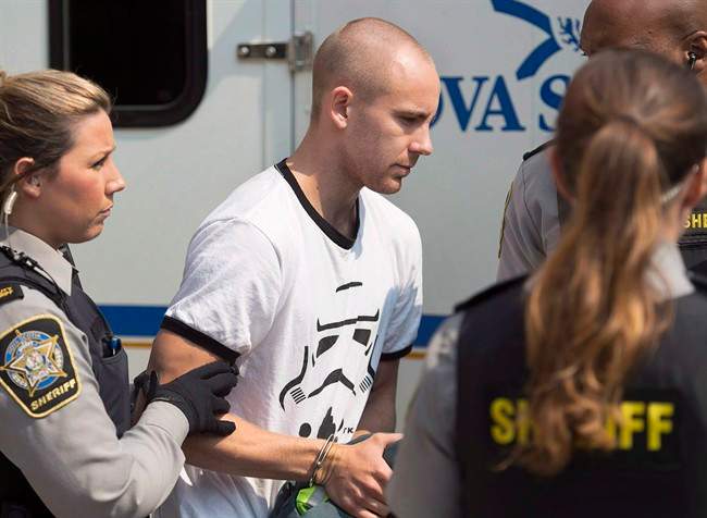 William Sandeson is charged with first-degree murder in the death of Taylor Samson.