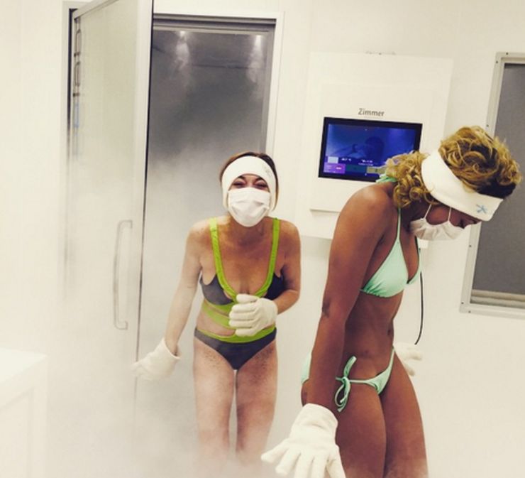 Actress Lindsay Lohan is a among the celebrity fans of cryotherapy. 