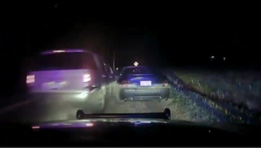 Alleged drunk driver hits other alleged drunk driver during police stop ...