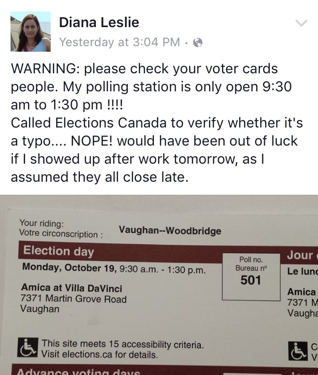 Voting issues emerge at Greater Toronto Area polling stations on election day - image