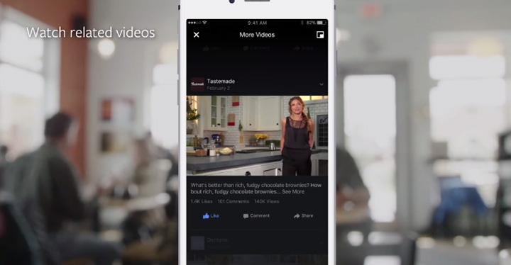 Facebook a series of new video experiments Tuesday, including a dedicated feed for videos – complete with the ability to watch multiple videos back-to-back – and a picture-in-picture feature for multitasking.