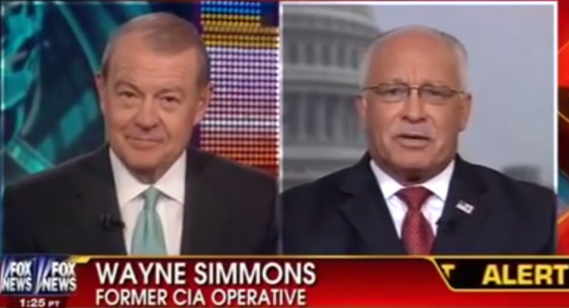 Wayne Simmons is shown in an undated appearance on Fox News.