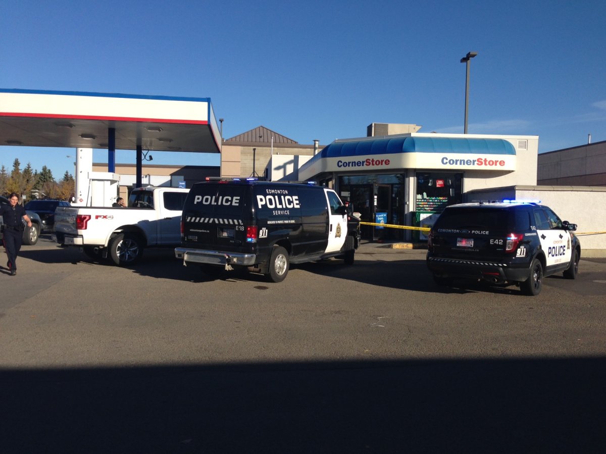 A man robbed a gas station at 61 Street and 101 Avenue Monday afternoon. September 5, 2015.