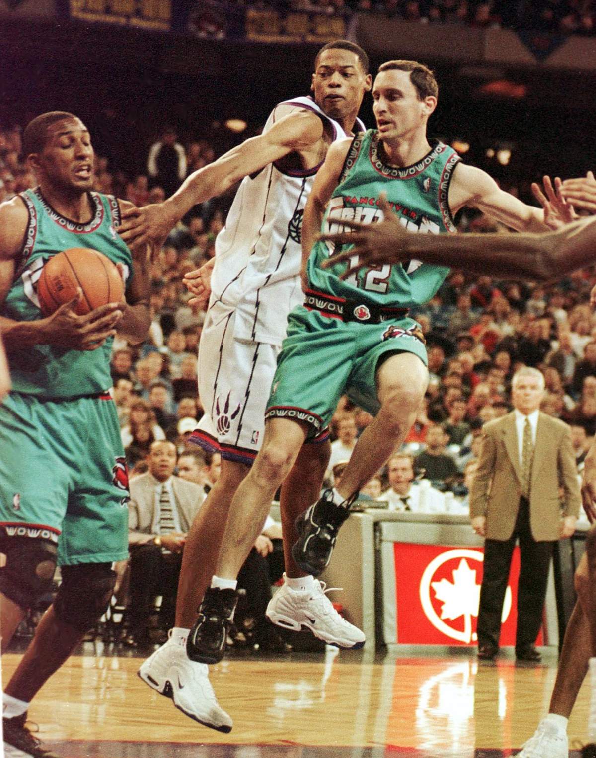 46. Bobby Hurley (27 games, 1997-1998): A star guard at Duke University, Hurley played parts of five injury-plagued seasons with the Sacramento Kings before being traded to the Grizzlies in 1998.