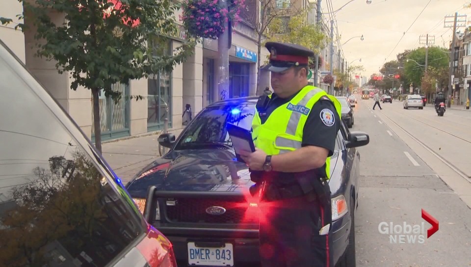 Toronto police tagged 1,467 vehicles and towed 298 following a four-day rush-hour traffic enforcement blitz last week.