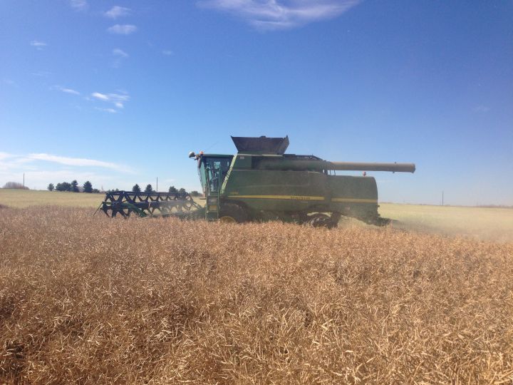 Officials said little perception in the past week meant more time in the fields for Saskatchewan farmers.