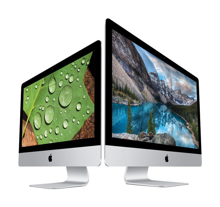 The 21.5-inch iMac will have a Retina 4K display, while every 27-inch iMac will have a Retina 5K display. 