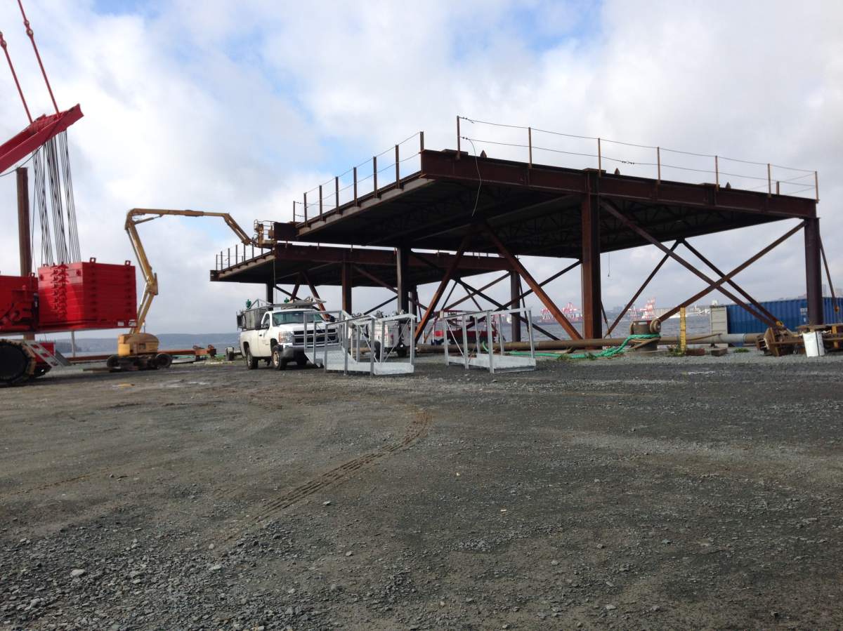 If all goes well, the first piece of the Macdonald Bridge will be replaced this weekend.