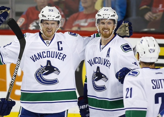 37-year-old twin brothers Henrik and Daniel Sedin have played all 17 of their NHL seasons with the Vancouver Canucks.