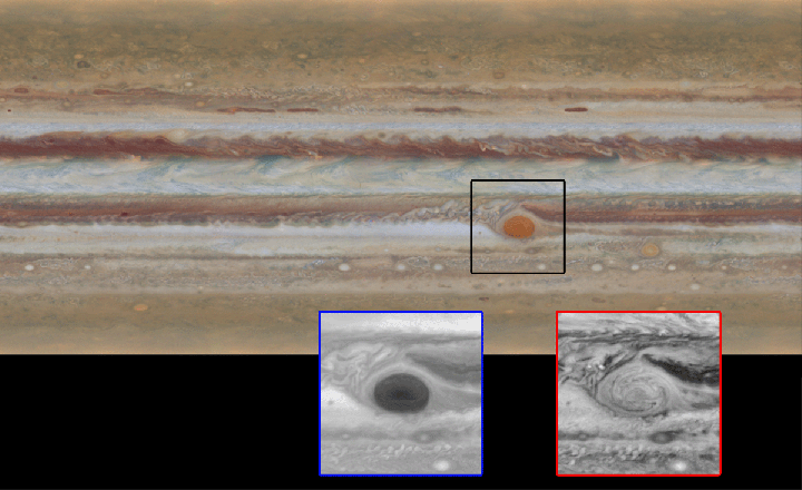 New Hubble map of Jupiter reveals new features of raging storm ...