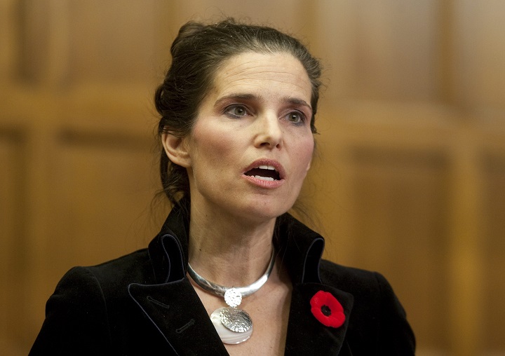 Kirsty Duncan  rises during Question Period in the House of Commons on Parliament Hill in Ottawa, Tuesday November 3, 2009. 