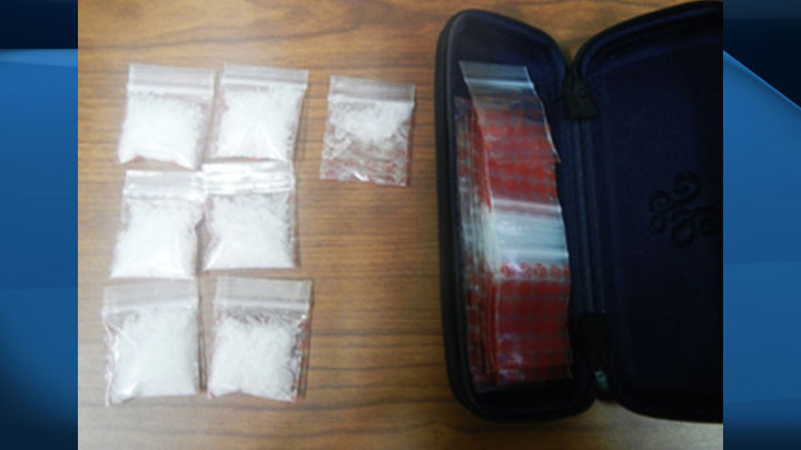 A 41-year-old man from Prince Albert has been charged with possession of methamphetamine for the purpose of trafficking.