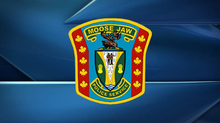 Moose Jaw Police say two people were taken to hospital after a five-vehicle collission on Sunday.
