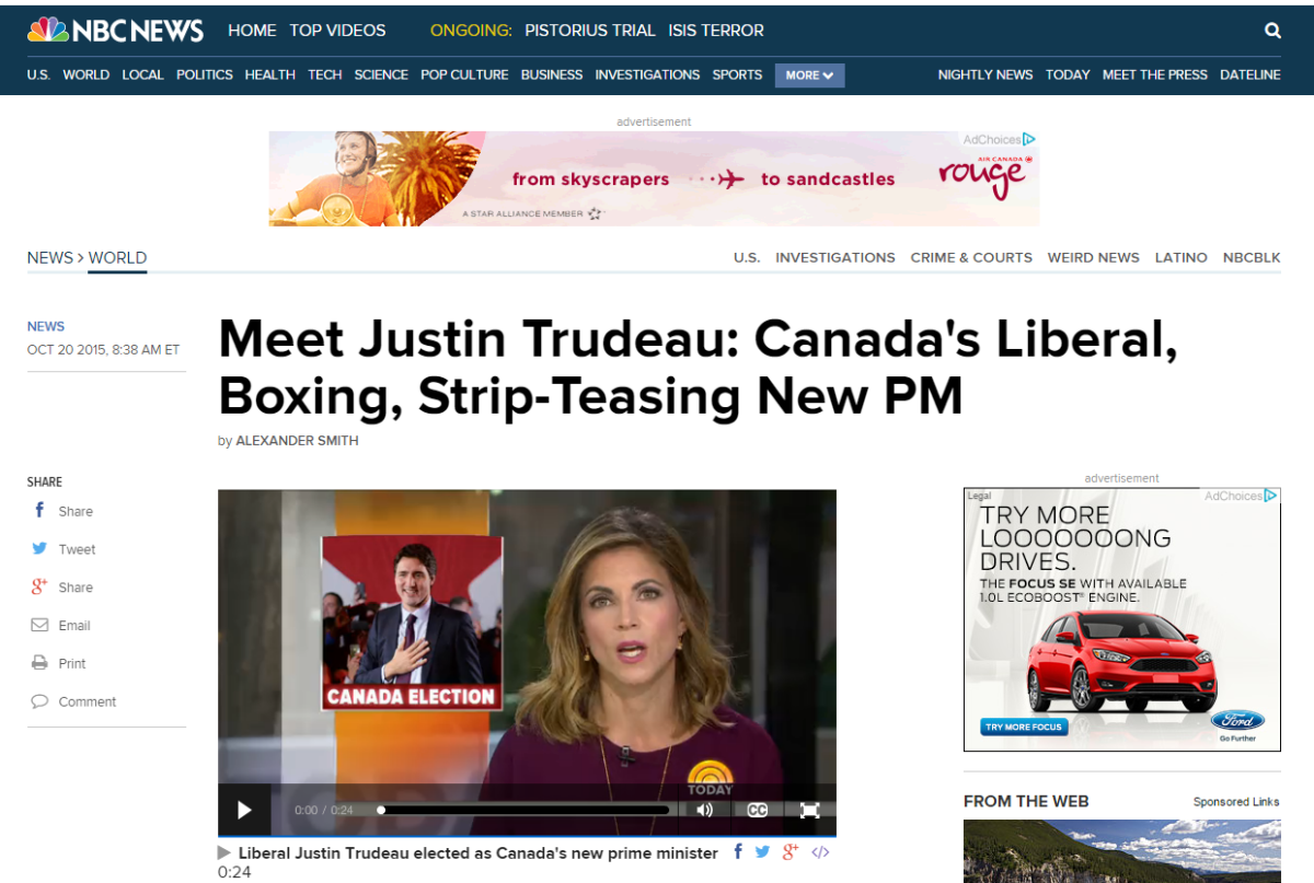 From ‘stunning rout’ to Canada’s ‘strip-teasing new PM’ – world media react to #Elxn42 - image