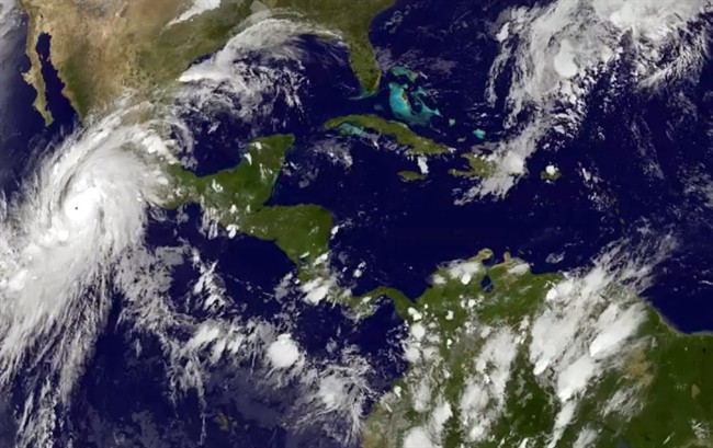 Satellite photos reveal gigantic size of Hurricane Patricia - National ...