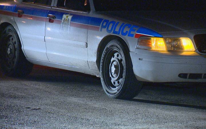 Three masked suspects armed with hammer stole cigarettes from a Saskatoon business early Saturday morning.