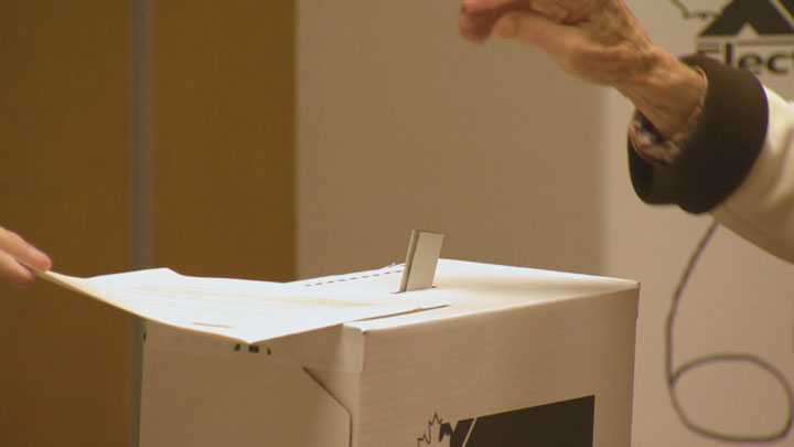 A fire at a polling station in Wilkie, Sask. has caused them to close the venue.