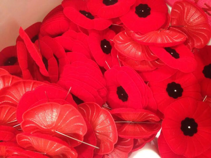 A poppy donation box was stolen from a Winnipeg restaurant Sunday, November 8th.