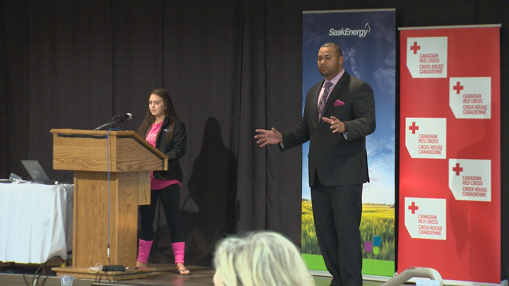 Canadian Red Cross program prepares young people in central Saskatchewan to take up the fight against bullying.
