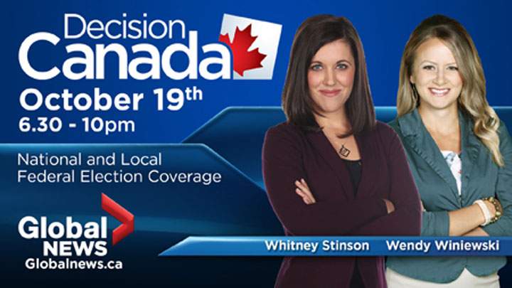 No matter where you are on election night, Global Regina & Global Saskatoon will be there.