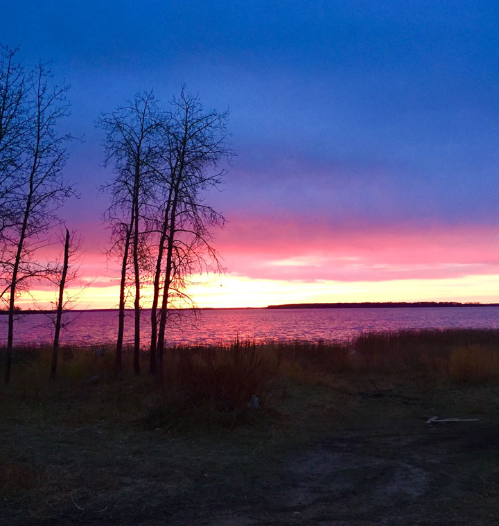 October 24: This Your Saskatchewan photo was taken by Judy Desjarlais at Île-à-la-Crosse.