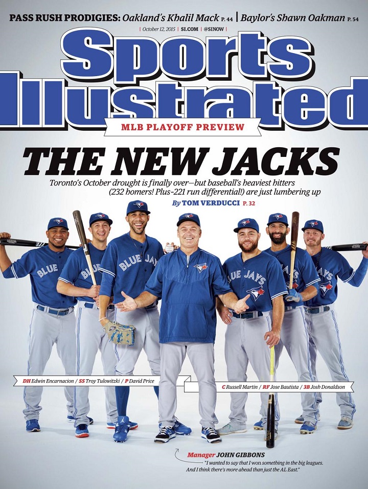 Some Blue Jays fans aren't excited about their team appearing on the cover of Sports Illustrated.