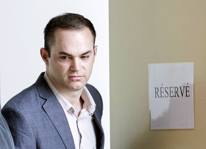 In this Sept, 2015 file photo, Guy Turcotte is seen arriving at the Saint Jerome courthouse.