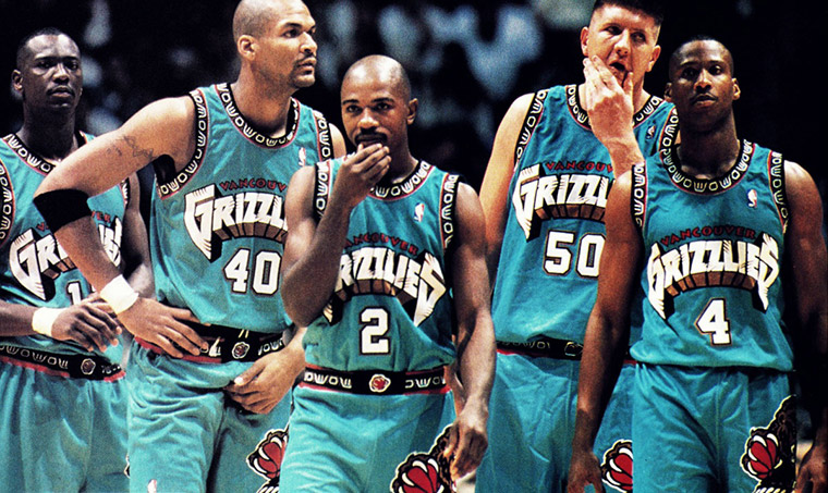 vancouver grizzlies big country jersey
