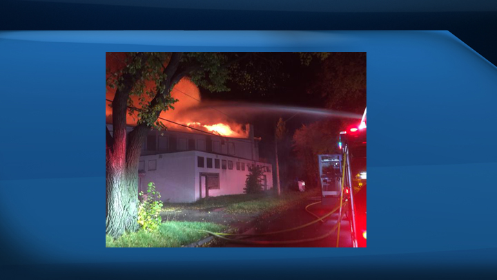 Yorkton Fire and RCMP were called to the corner of Tupper Avenue and South Front Street and found the curling rink on fire.