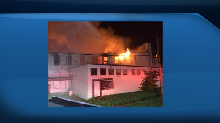 Yorkton Fire and RCMP were called to the corner of Tupper Avenue and South Front Street and found the curling rink on fire.